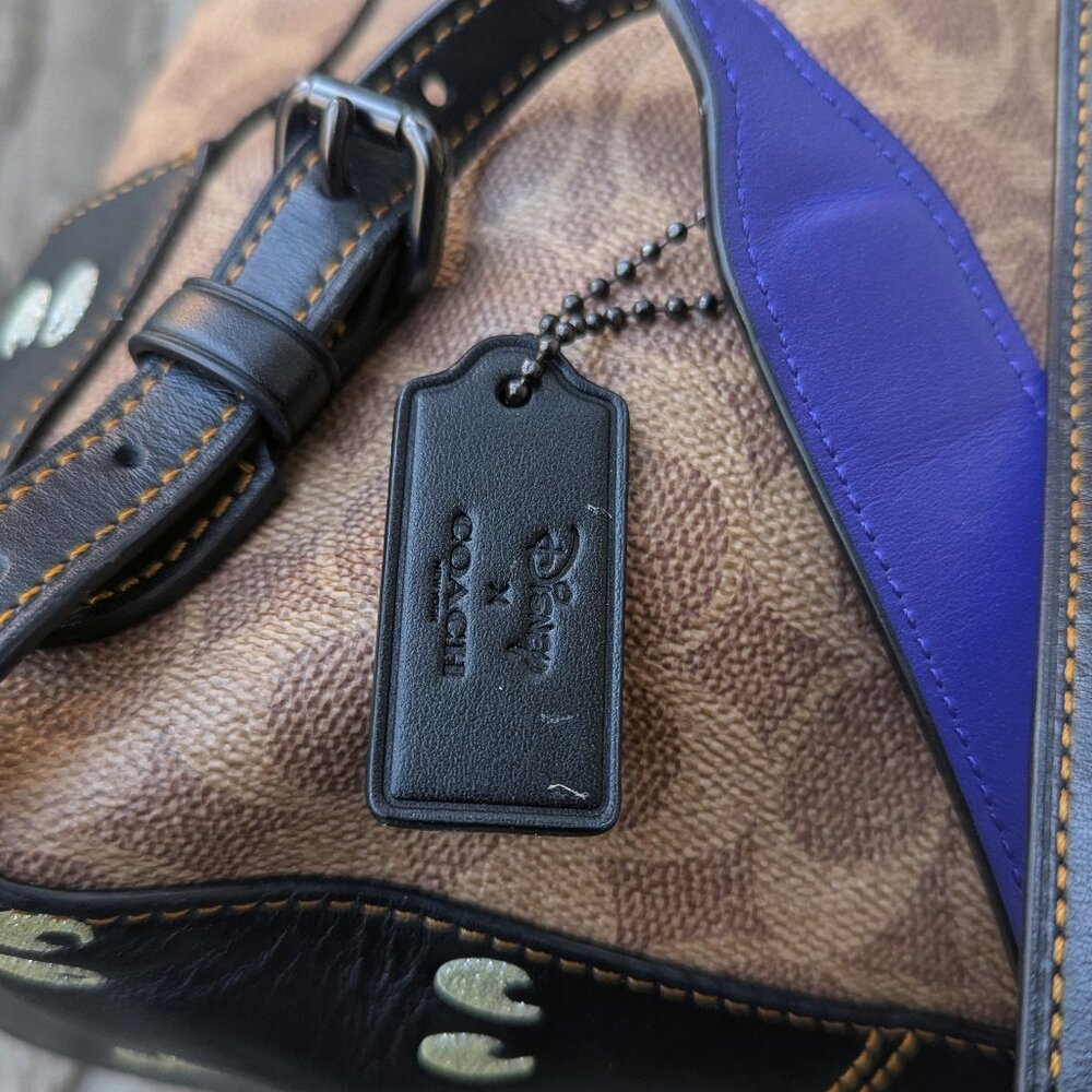 Coach X Disney - Snow White Leather Dark Fairytale Backpack *HTF* - Picture 7 of 10